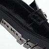 Women Moccasins Combat.Loafer Black Leather Calvin Klein Women Moccasins Combat.Loafer Black Leather Calvin Klein