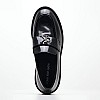 Women Moccasins Combat.Loafer Black Leather Calvin Klein Women Moccasins Combat.Loafer Black Leather Calvin Klein