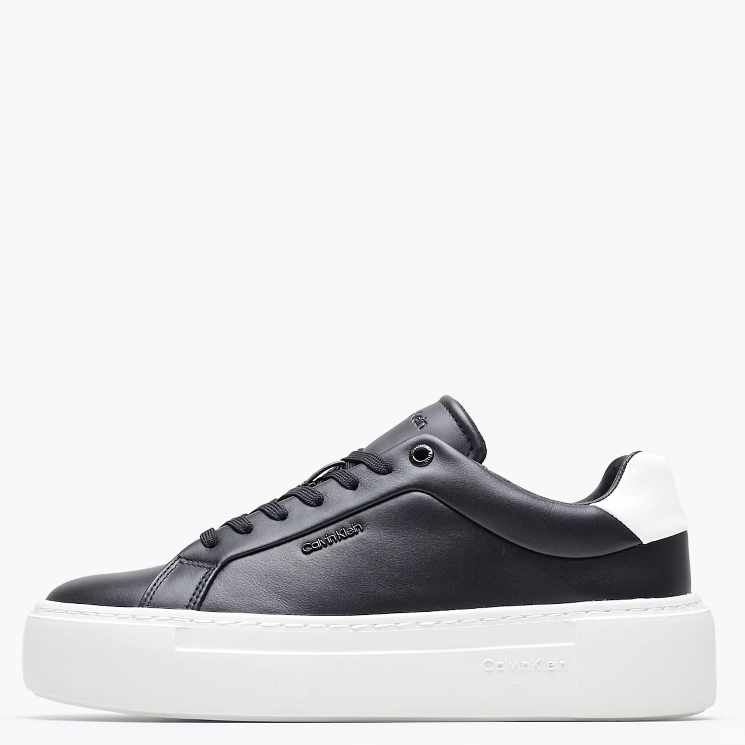 Γυναικεία Παπούτσια Casual Cupsole.Up.B Μαύρο Δέρμα Calvin Klein