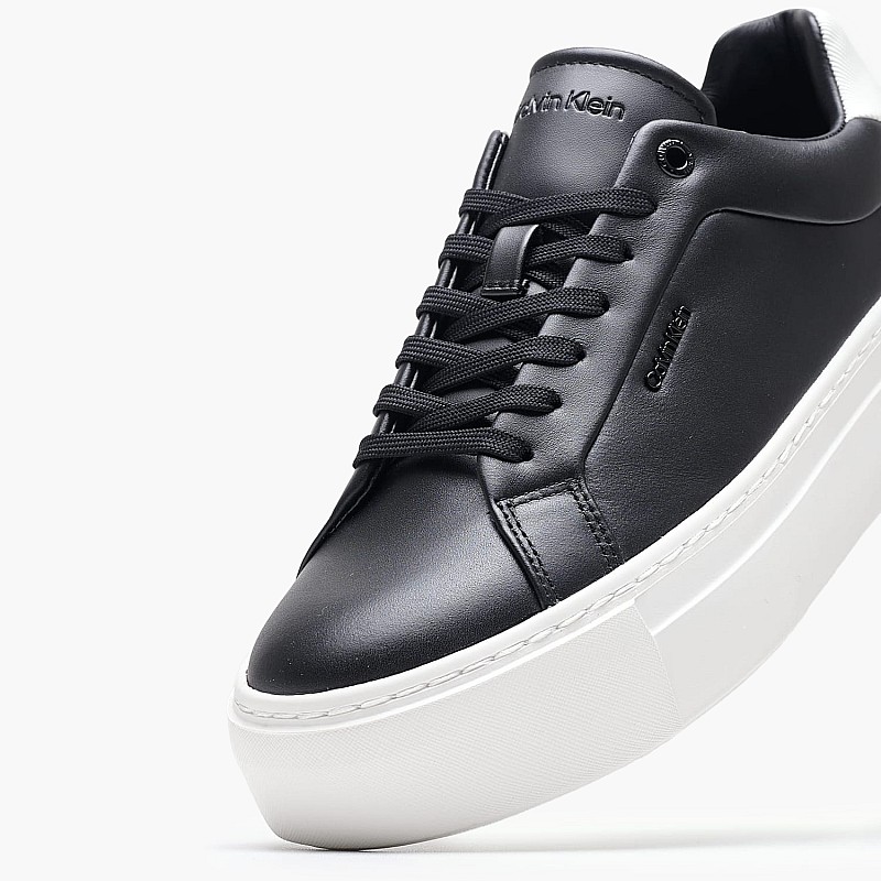 Γυναικεία Παπούτσια Casual Cupsole.Up.B Μαύρο Δέρμα Calvin Klein
