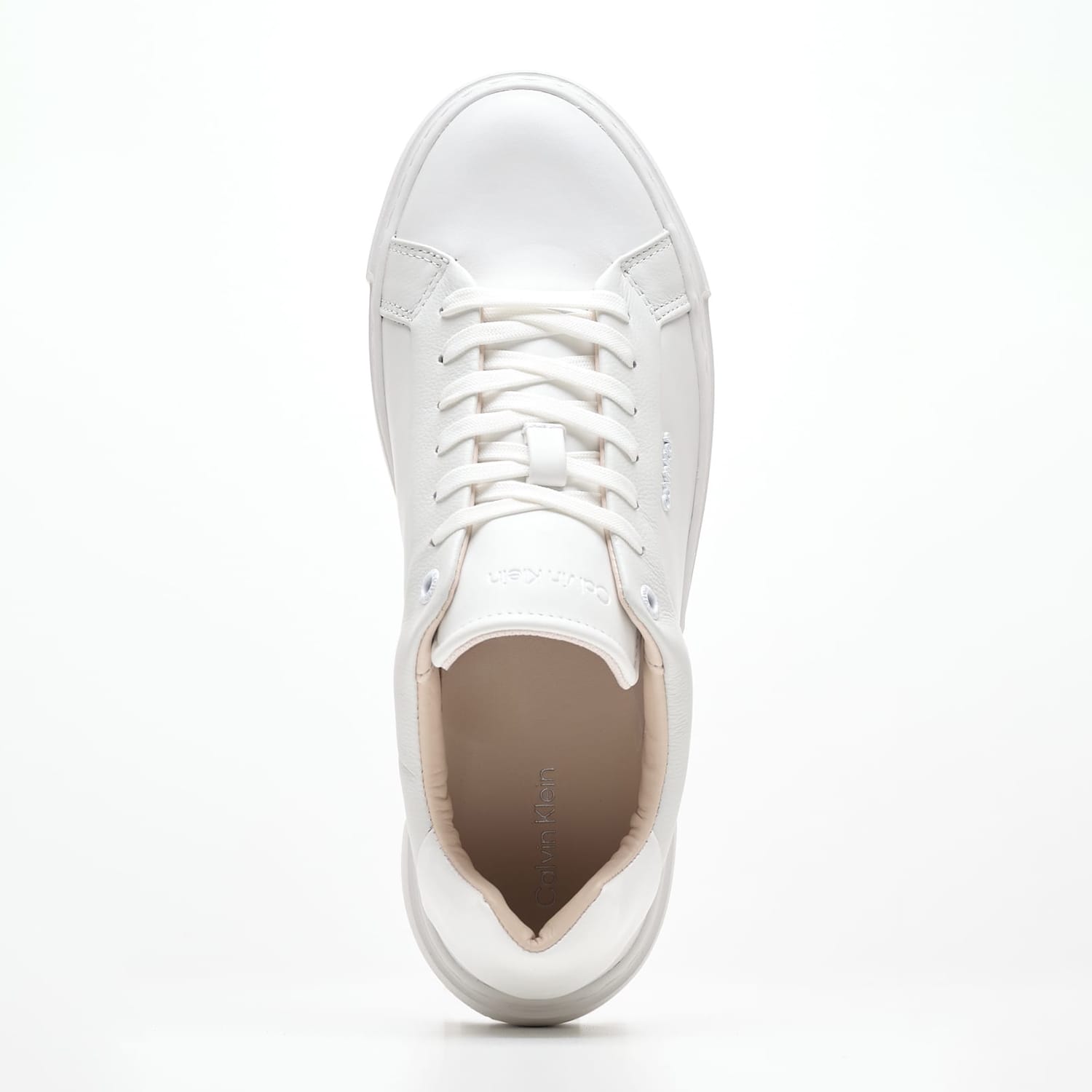 Γυναικεία Παπούτσια Casual Cupsole.Up Άσπρο Δέρμα Calvin Klein Γυναικεία Παπούτσια Casual Cupsole.Up Άσπρο Δέρμα Calvin Klein