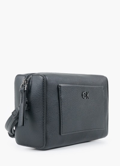 Γυναικείες Τσάντες Daily.Camera Μαύρο ECOleather Calvin Klein