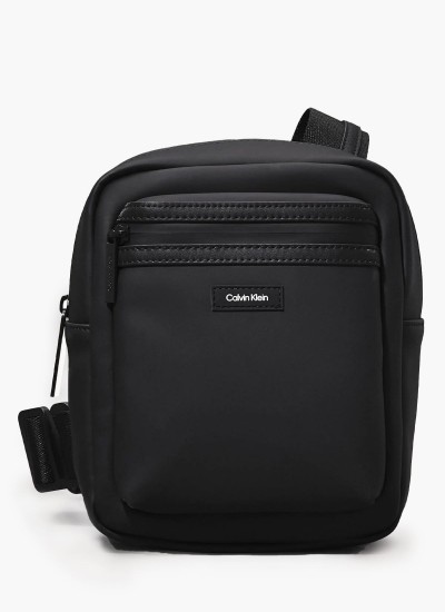 Ανδρικές Τσάντες Ultralight.Reporter Μαύρο ECOleather Calvin Klein