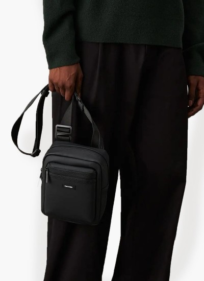 Ανδρικές Τσάντες Ultralight.Reporter Μαύρο ECOleather Calvin Klein
