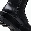 Γυναικεία Μποτάκια Flatform.Laceup Μαύρο Δέρμα Calvin Klein Γυναικεία Μποτάκια Flatform.Laceup Μαύρο Δέρμα Calvin Klein