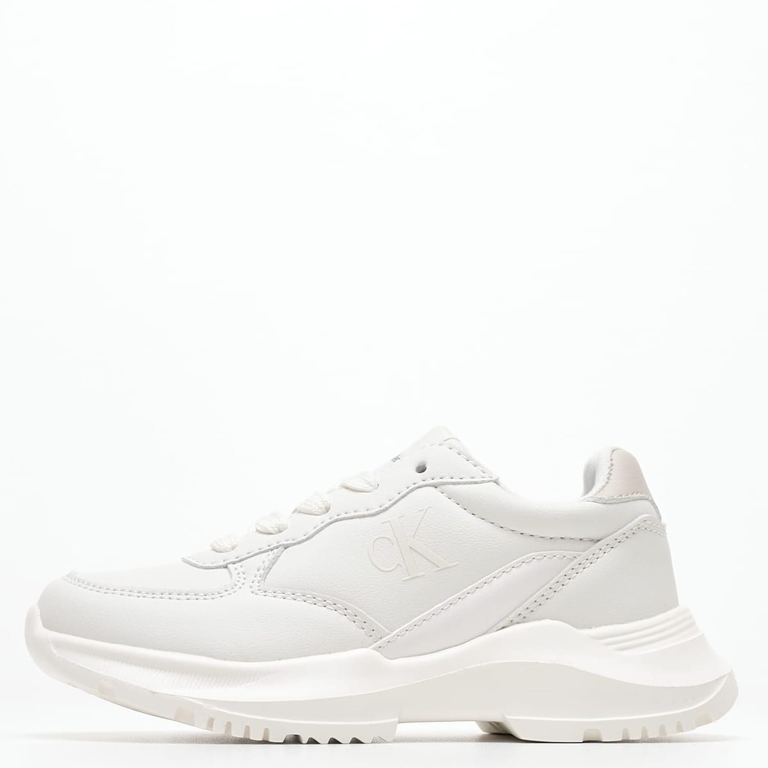 Παιδικά Παπούτσια Casual G.Laceup Άσπρο ECOleather Calvin Klein