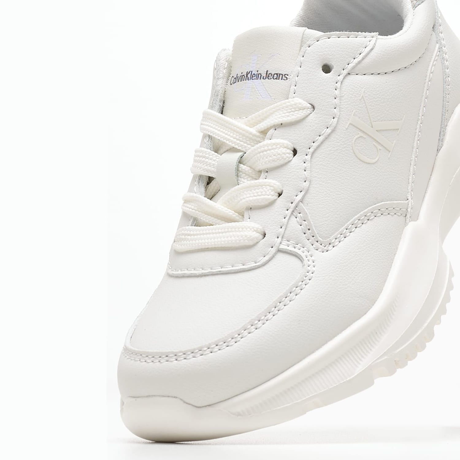 Παιδικά Παπούτσια Casual G.Laceup Άσπρο ECOleather Calvin Klein