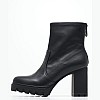 Women Boots Heel.Zip Black ECOleather Calvin Klein Women Boots Heel.Zip Black ECOleather Calvin Klein