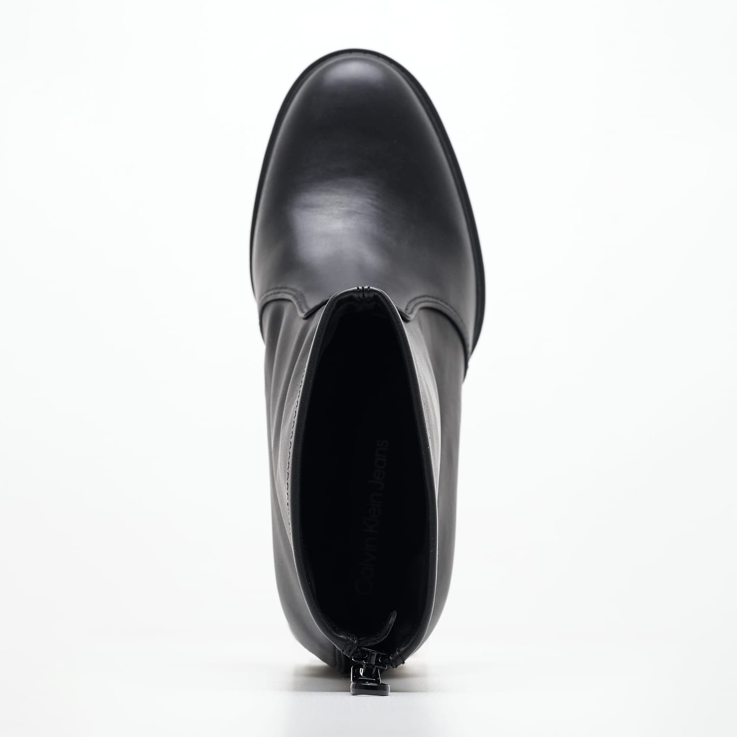 Women Boots Heel.Zip Black ECOleather Calvin Klein Women Boots Heel.Zip Black ECOleather Calvin Klein