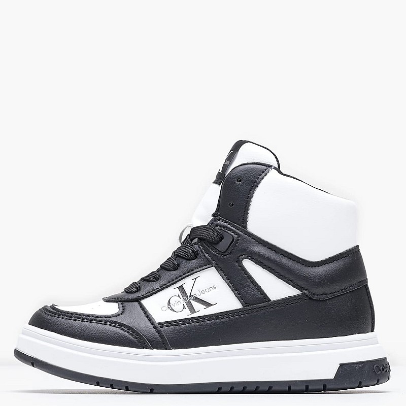 Παιδικά Παπούτσια Casual High.Top Μαύρο ECOleather Calvin Klein