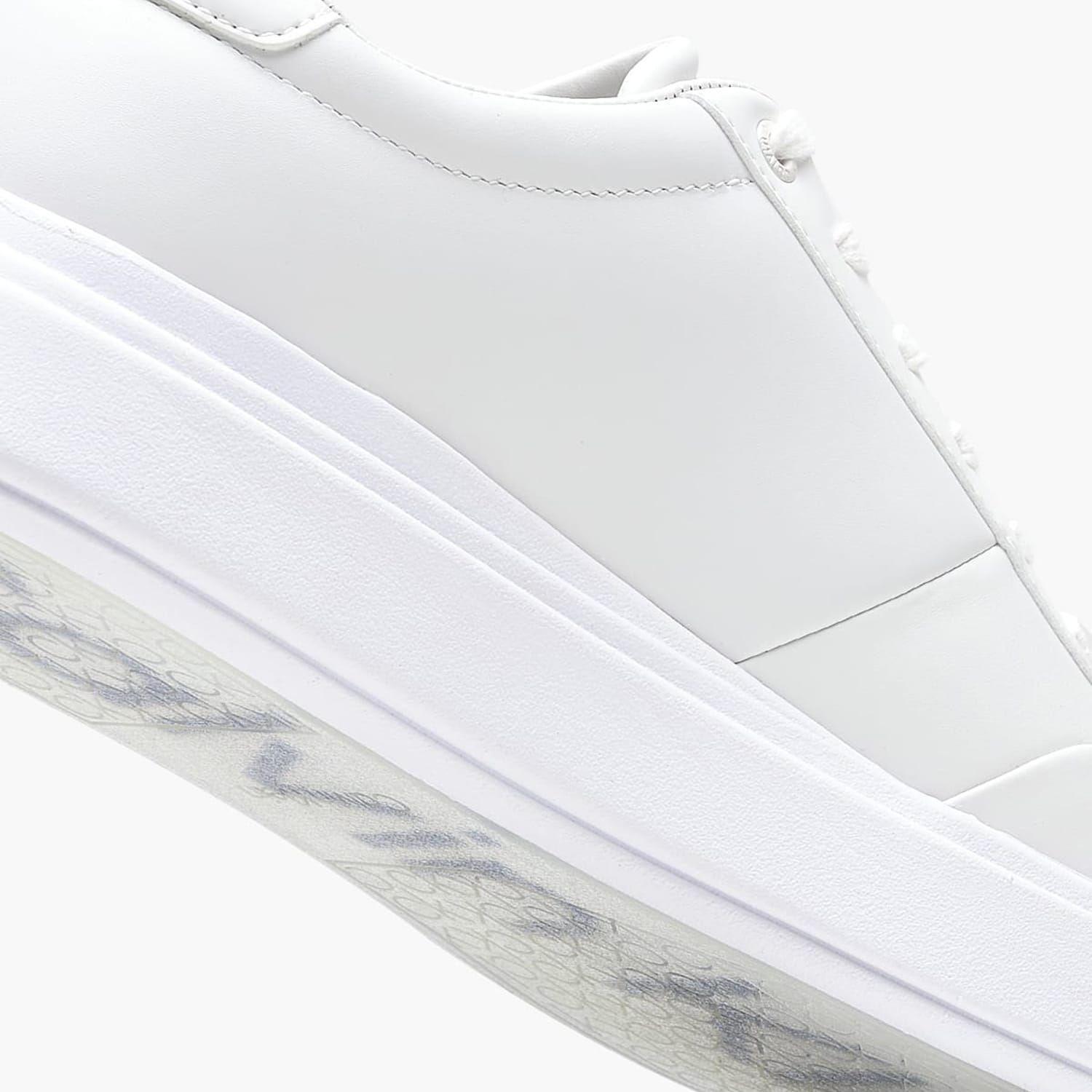 Ανδρικά Παπούτσια Casual Low.Hf Άσπρο Δέρμα Calvin Klein Ανδρικά Παπούτσια Casual Low.Hf Άσπρο Δέρμα Calvin Klein