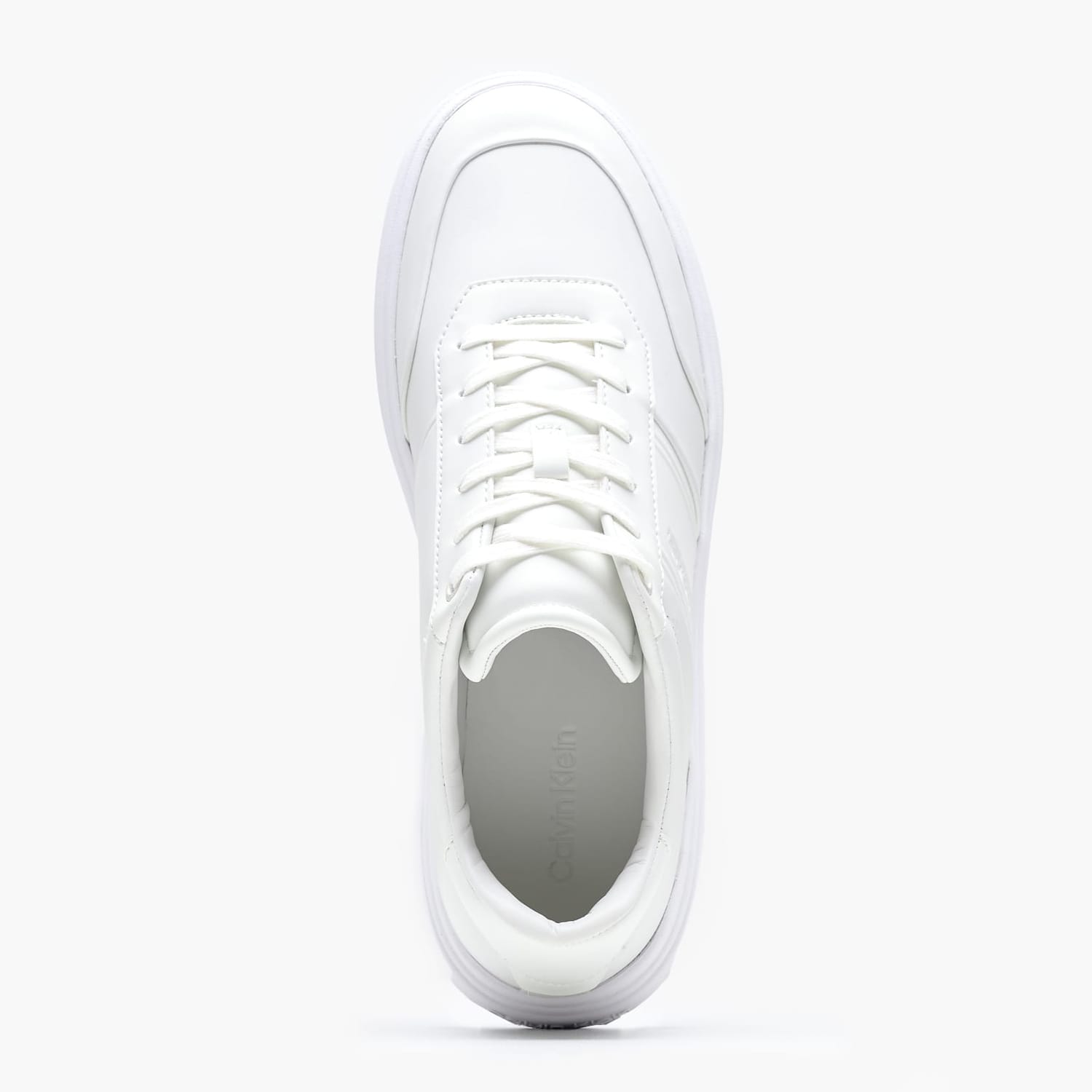 Ανδρικά Παπούτσια Casual Low.Hf Άσπρο Δέρμα Calvin Klein Ανδρικά Παπούτσια Casual Low.Hf Άσπρο Δέρμα Calvin Klein
