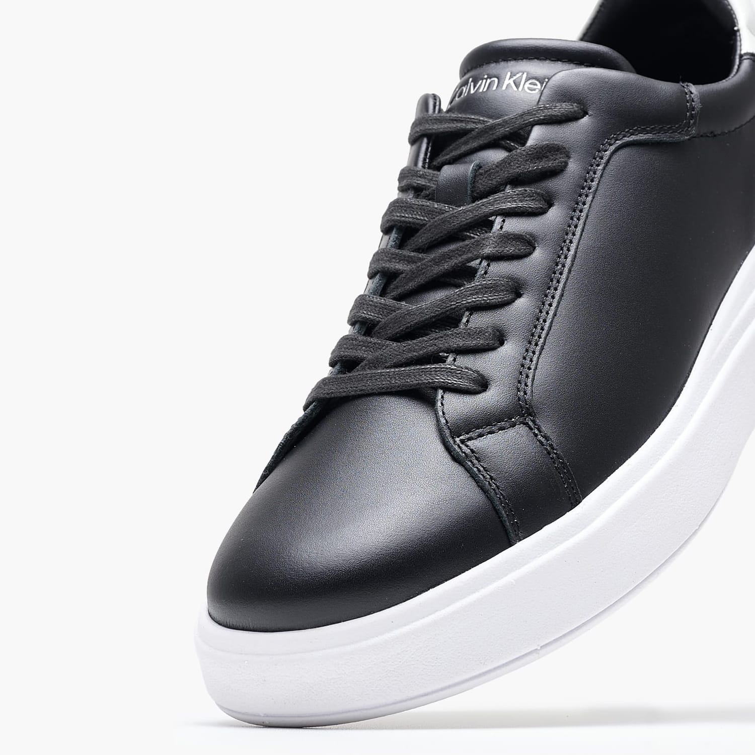 Ανδρικά Παπούτσια Casual Low.Lth Μαύρο Δέρμα Calvin Klein