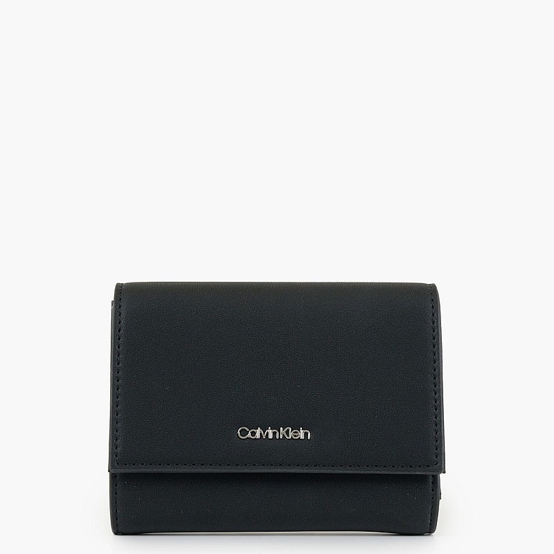 Women Wallets Md.Fold Black ECOleather Calvin Klein