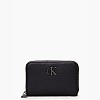 Γυναικεία Πορτοφόλια Min.Zip Μαύρο ECOleather Calvin Klein Γυναικεία Πορτοφόλια Min.Zip Μαύρο ECOleather Calvin Klein