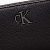 Γυναικεία Πορτοφόλια Min.Zip Μαύρο ECOleather Calvin Klein Γυναικεία Πορτοφόλια Min.Zip Μαύρο ECOleather Calvin Klein