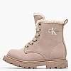 Kids Boots Pnk.Bootie Pink ECOleather Calvin Klein