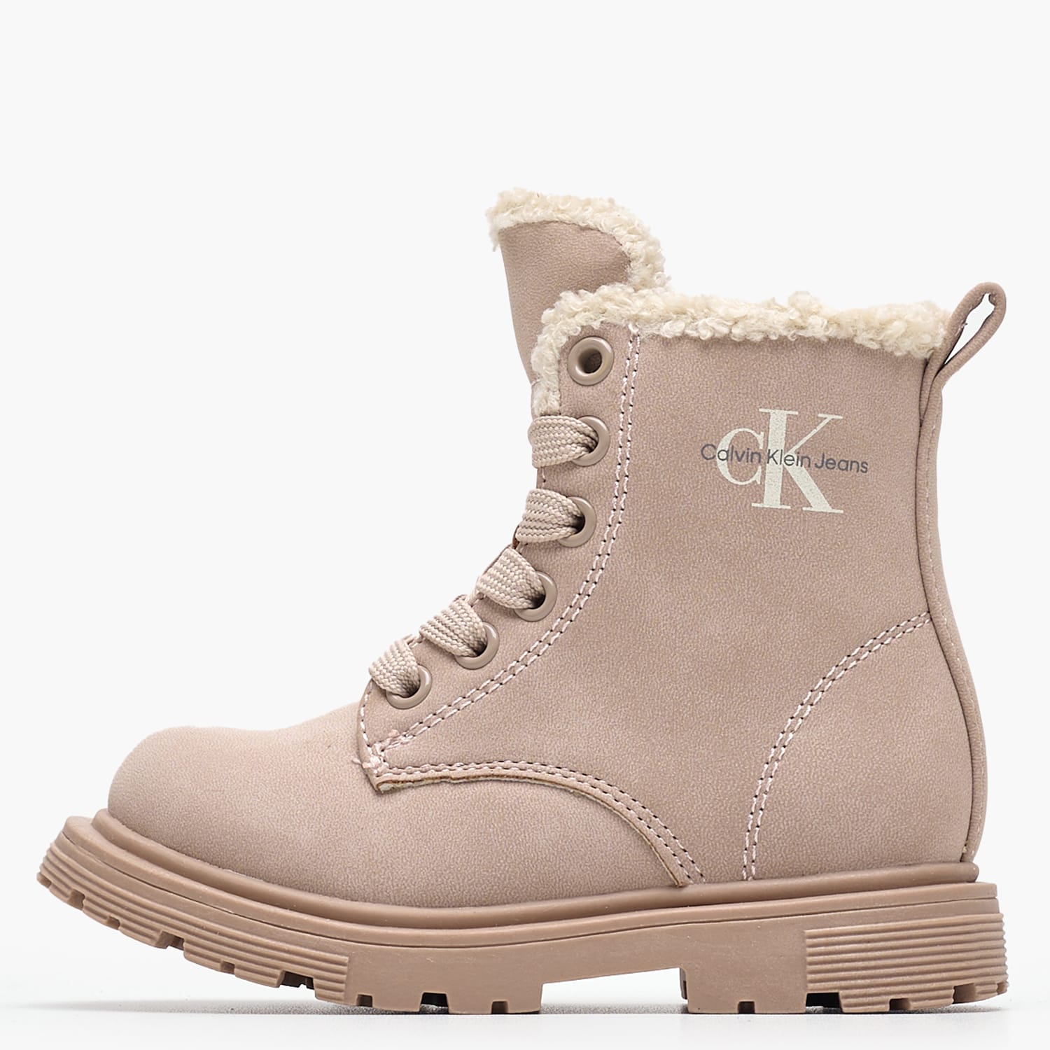Παιδικά Μποτάκια Pnk.Bootie Ροζ ECOleather Calvin Klein