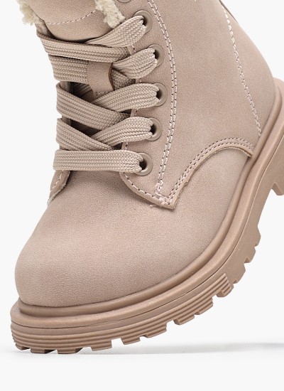 Παιδικά Μποτάκια Ottis.Padded Μαύρο ECOleather Pepe Jeans