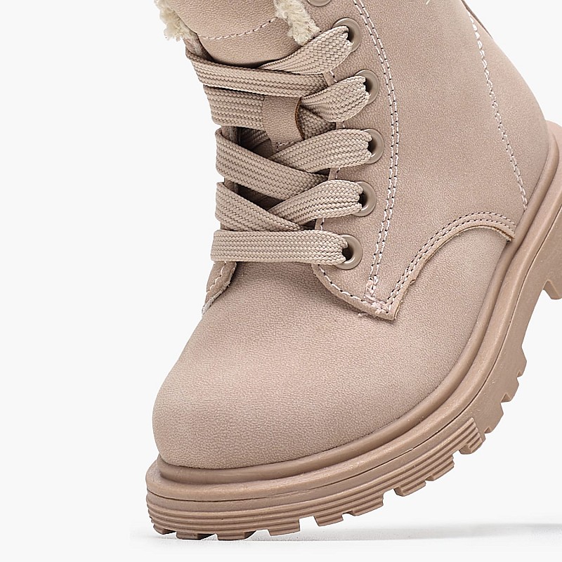 Kids Boots Pnk.Bootie Pink ECOleather Calvin Klein