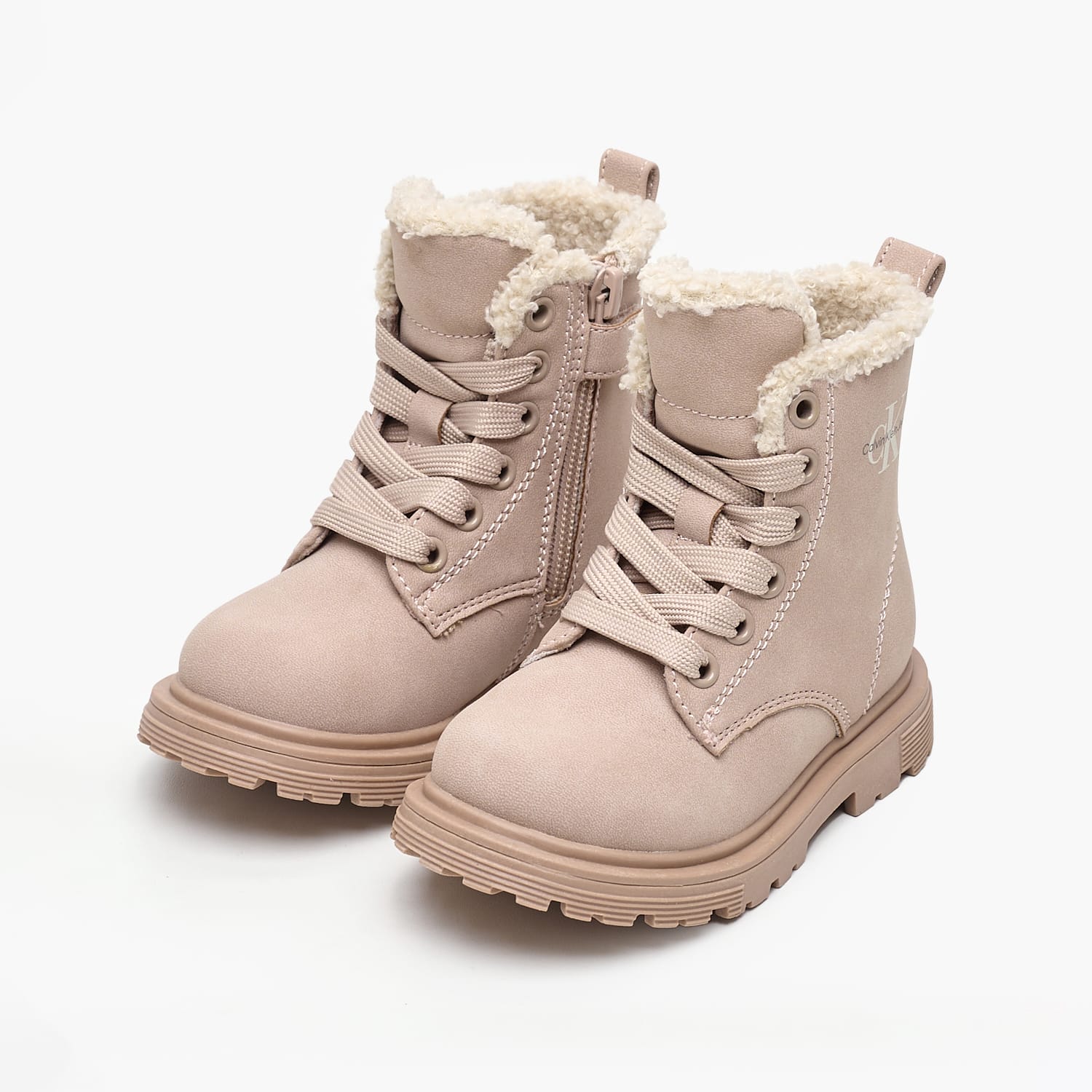 Kids Boots Pnk.Bootie Pink ECOleather Calvin Klein