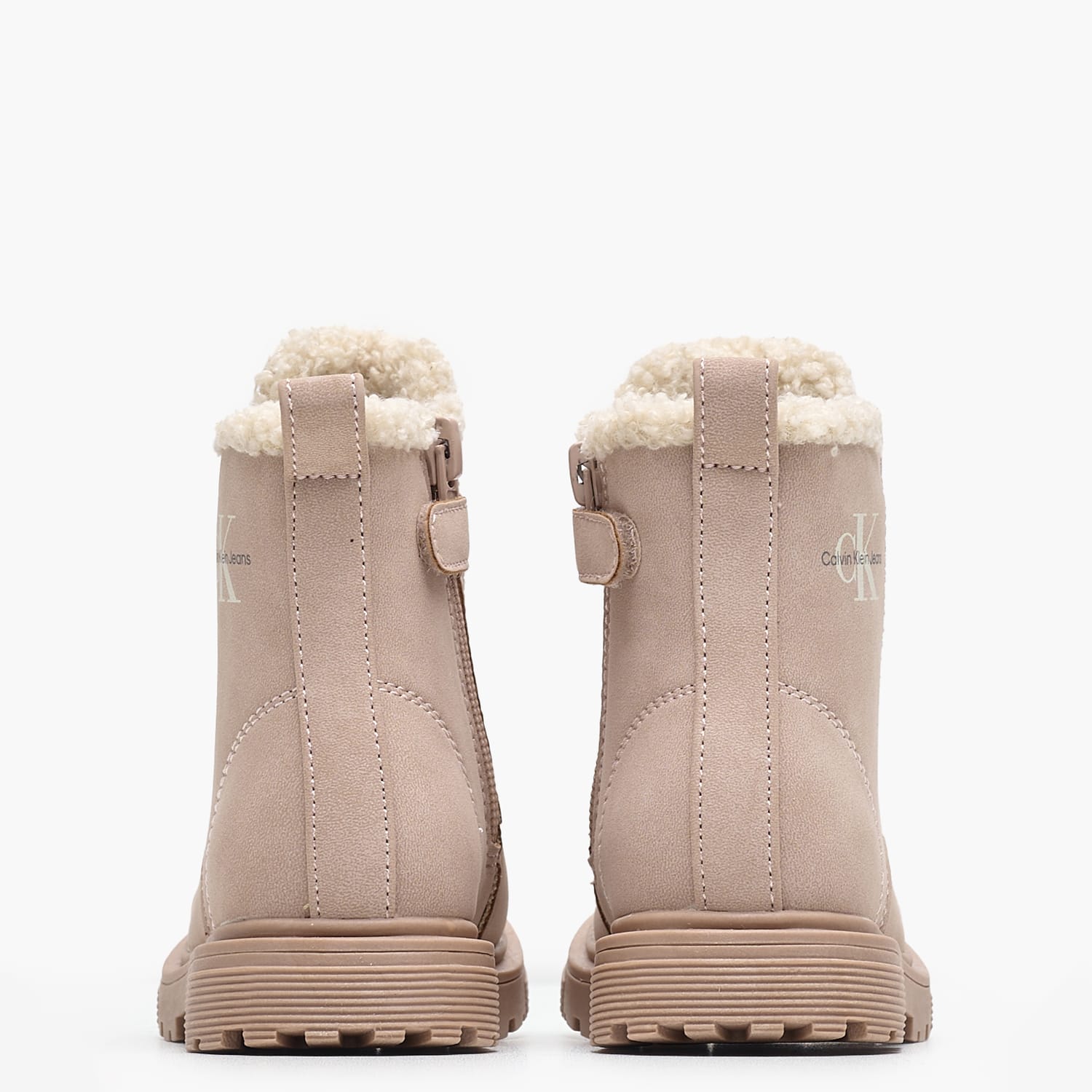 Kids Boots Pnk.Bootie Pink ECOleather Calvin Klein
