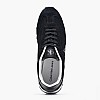 Γυναικεία Παπούτσια Casual Runner.Suede Μαύρο Δέρμα Καστόρι Calvin Klein Γυναικεία Παπούτσια Casual Runner.Suede Μαύρο Δέρμα Καστόρι Calvin Klein
