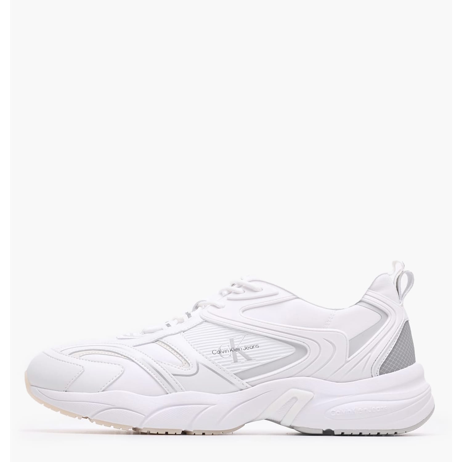 Ανδρικά Παπούτσια Casual Tennis.Lw Άσπρο ECOleather Calvin Klein