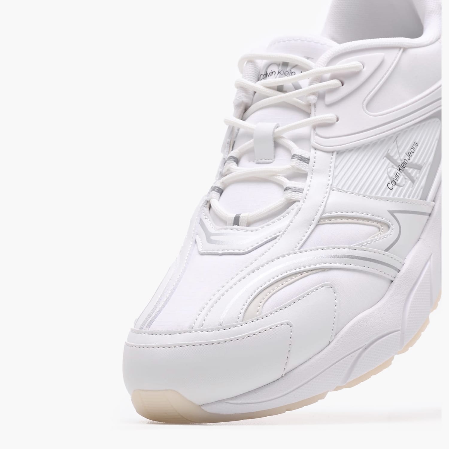 Ανδρικά Παπούτσια Casual Tennis.Lw Άσπρο ECOleather Calvin Klein