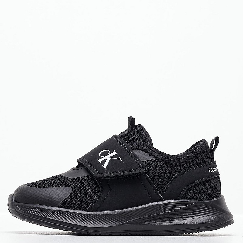 Παιδικά Παπούτσια Casual Velcro.Premium Μαύρο Ύφασμα Calvin Klein