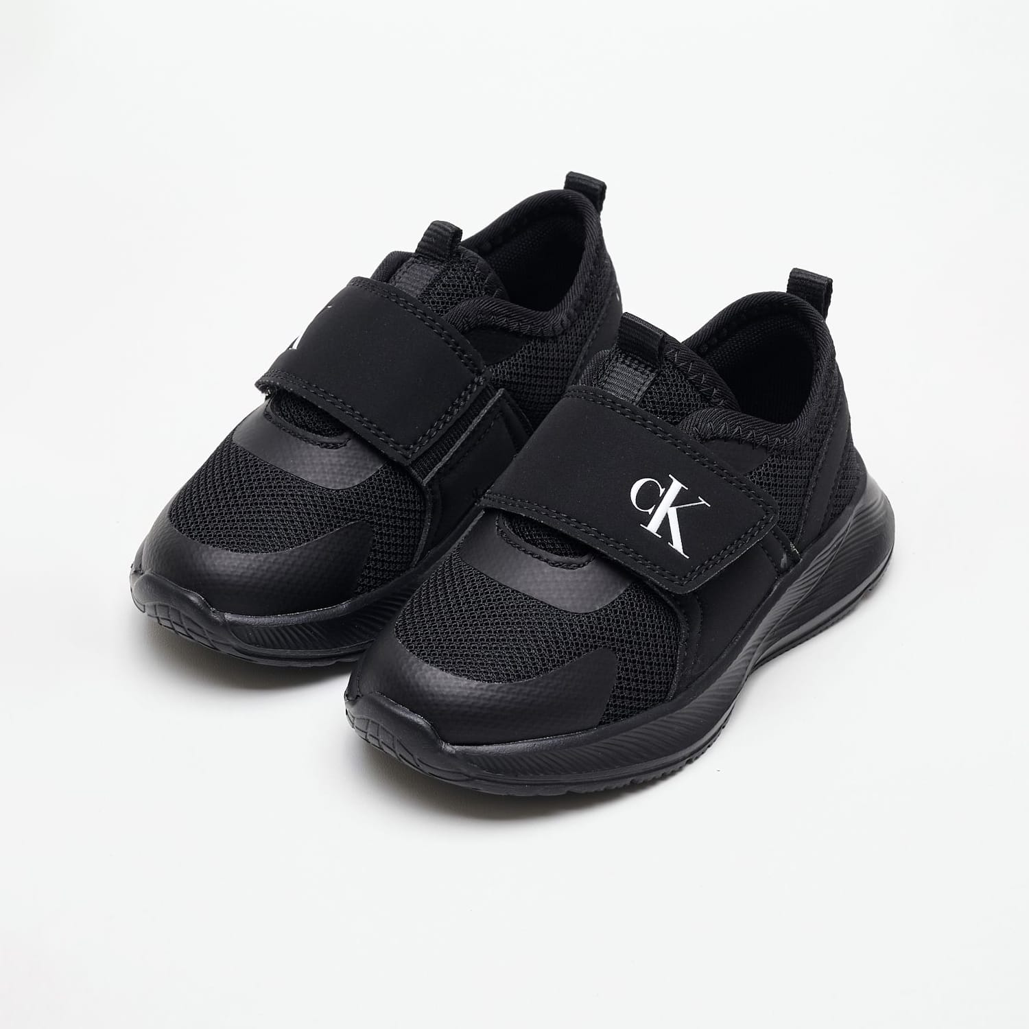 Παιδικά Παπούτσια Casual Velcro.Premium Μαύρο Ύφασμα Calvin Klein Casual - Sneakers Calvin Klein Velcro.Premium-Black
