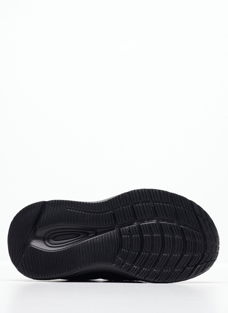Kids Casual Shoes Velcro.Premium Black Fabric mortoglou.gr eshop