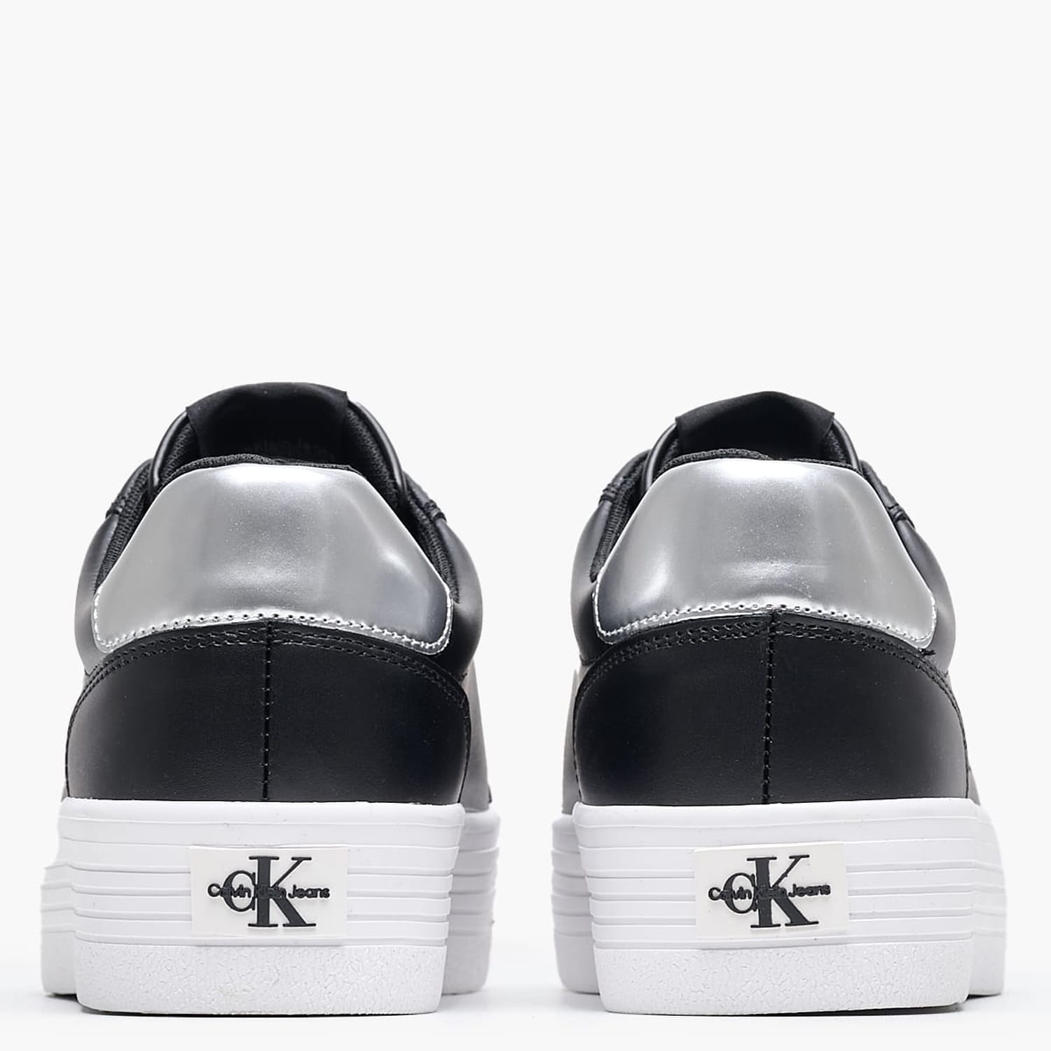Γυναικεία Παπούτσια Casual Vulc.Flatf Μαύρο Δέρμα Calvin Klein Γυναικεία Παπούτσια Casual Vulc.Flatf Μαύρο Δέρμα Calvin Klein