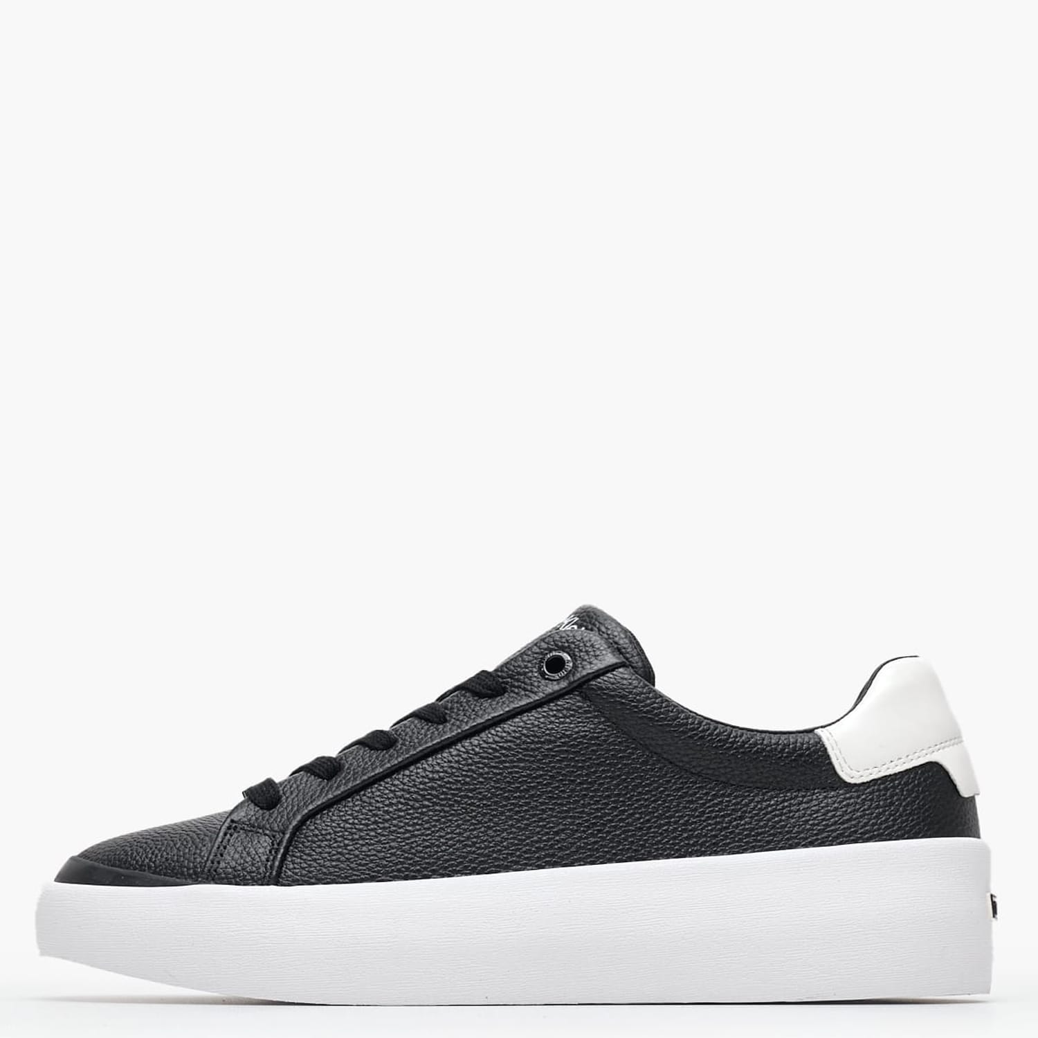 Γυναικεία Παπούτσια Casual Vulc.Lth Μαύρο Δέρμα Calvin Klein