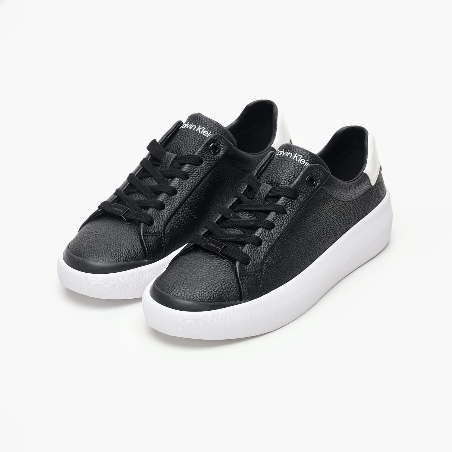 Γυναικεία Παπούτσια Casual Vulc.Lth Μαύρο Δέρμα Calvin Klein Γυναικεία Παπούτσια Casual Vulc.Lth Μαύρο Δέρμα Calvin Klein