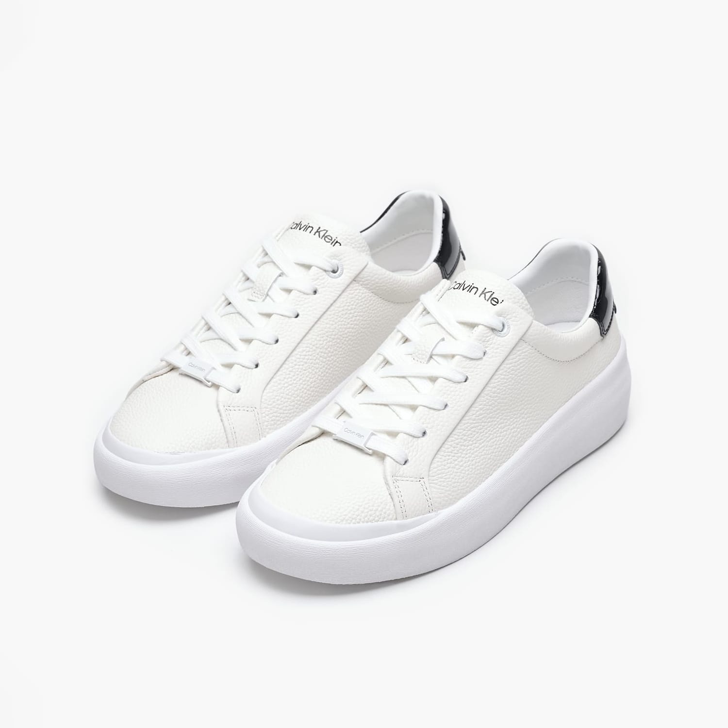 Γυναικεία Παπούτσια Casual Vulc.Lth Άσπρο Δέρμα Calvin Klein Γυναικεία Παπούτσια Casual Vulc.Lth Άσπρο Δέρμα Calvin Klein