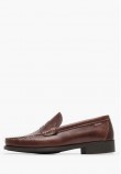 Men Moccasins 347300 Brown Leather Sea and City