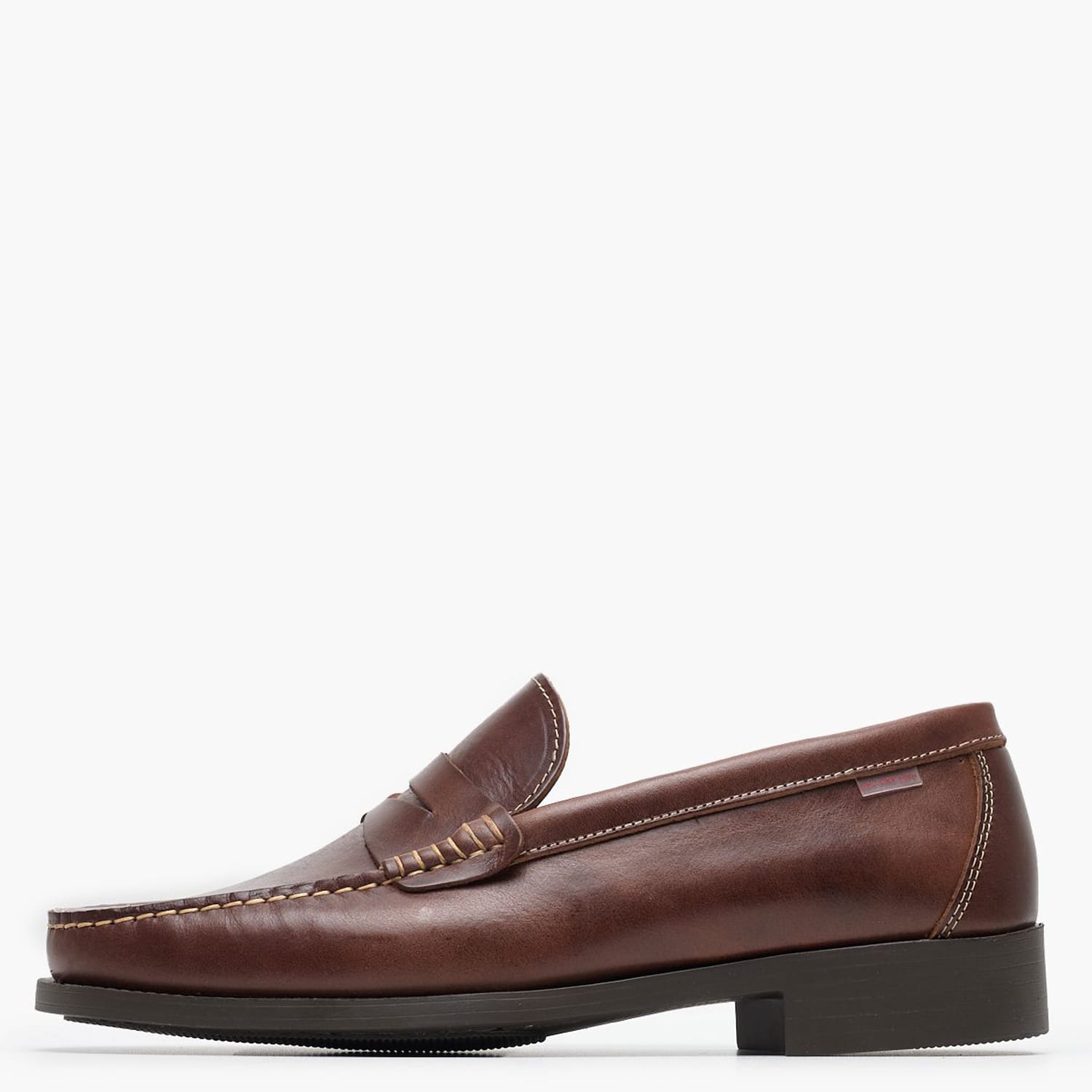 Men Moccasins 347300 Brown Leather Sea and City