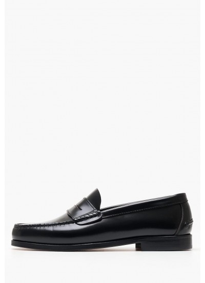 Ανδρικά Ιστιοπλοϊκά Portland.Waxed Καφέ Δέρμα Sebago