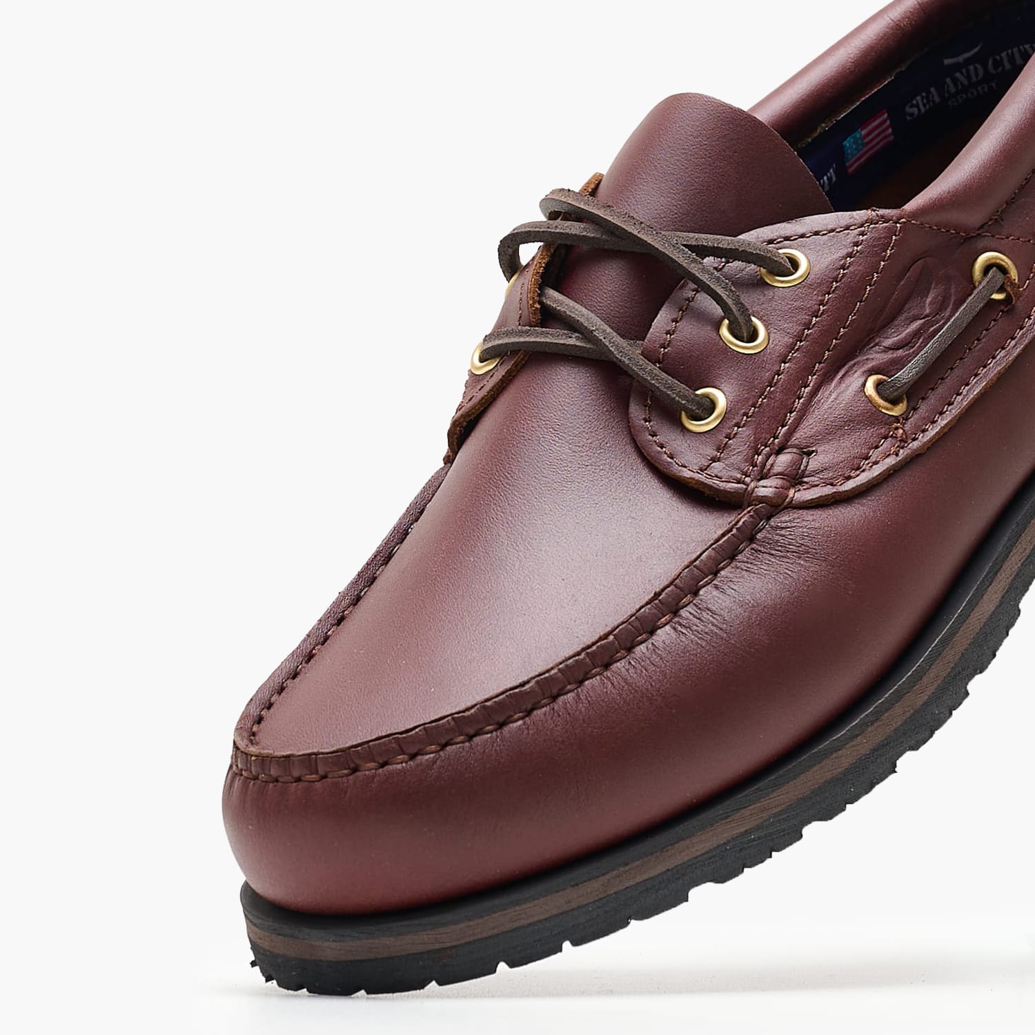 Sailing Shoes Sea and City C55-Brown