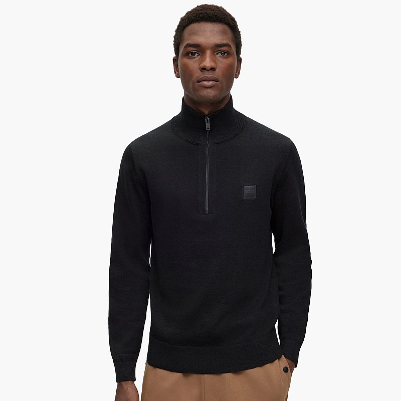 Men T-Shirts Kanobix Black Cotton Boss