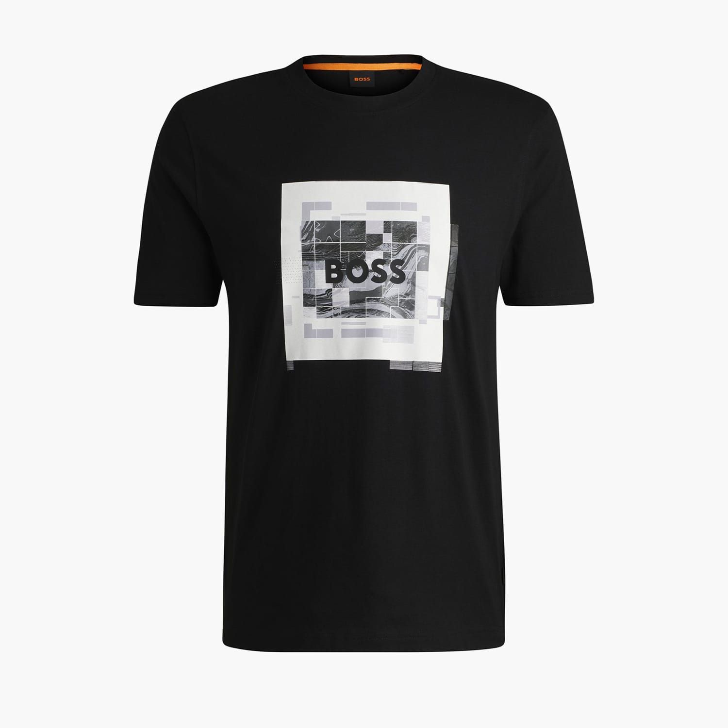 Ανδρικές Μπλούζες Te.Urban Μαύρο Βαμβάκι Boss