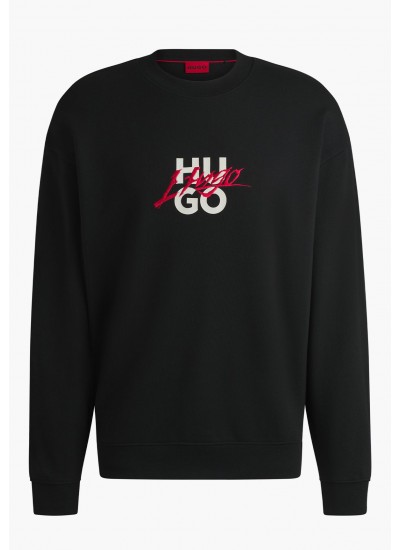 Ανδρικά Φούτερ Sh.Hoodie Σκούρο Μπλε Βαμβάκι GANT