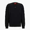 Men's Footer Dettil Black Cotton Hugo Men's Footer Dettil Black Cotton Hugo