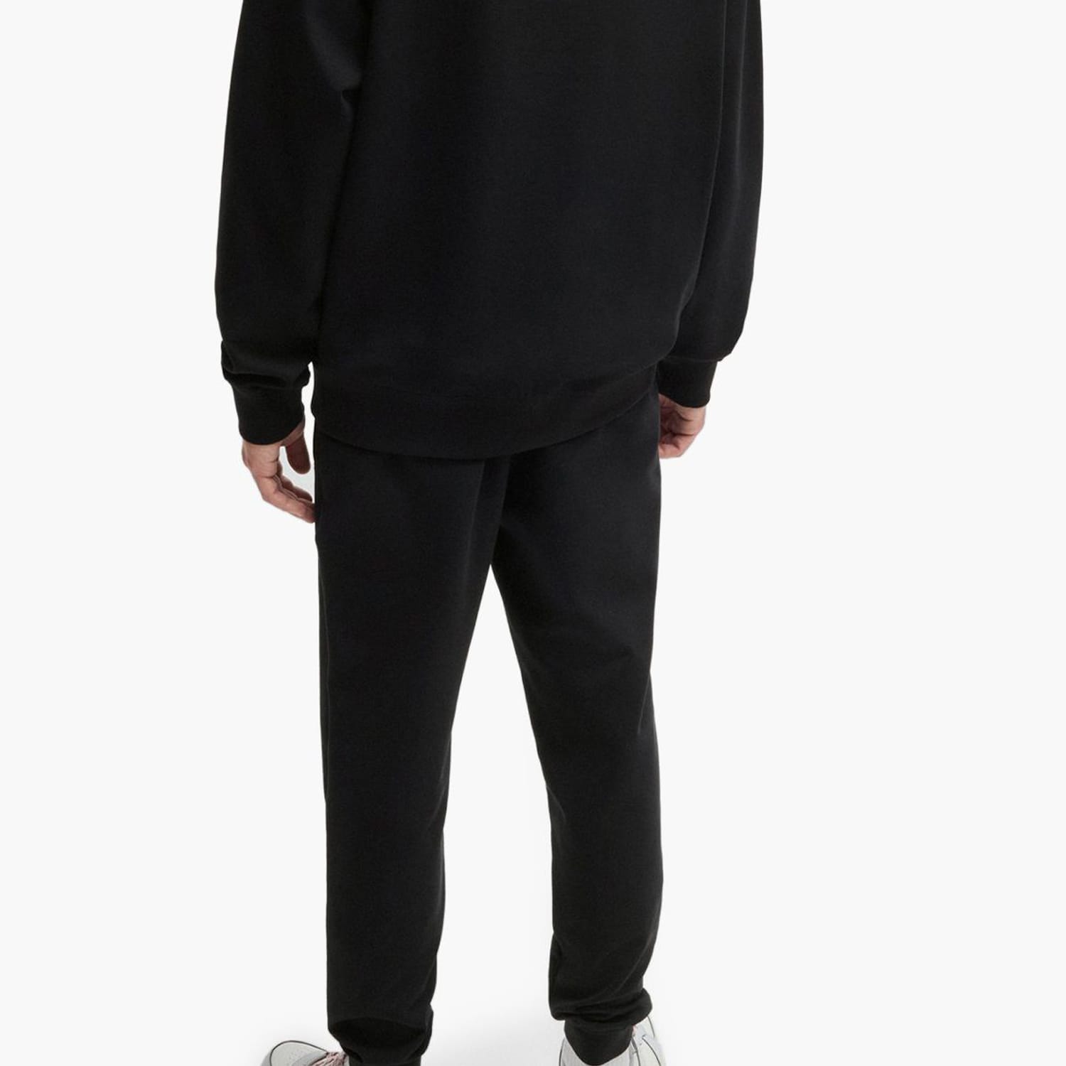 Men's Footer Dettil Black Cotton Hugo Men's Footer Dettil Black Cotton Hugo