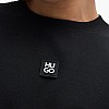 Men's Footer Dettil Black Cotton Hugo Men's Footer Dettil Black Cotton Hugo