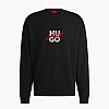 Men's Footer Dlogonty Black Cotton Hugo Men's Footer Dlogonty Black Cotton Hugo
