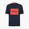 Ανδρικές Μπλούζες Dulive222 Σκούρο Μπλε Βαμβάκι Hugo Ανδρικές Μπλούζες Dulive222 Σκούρο Μπλε Βαμβάκι Hugo