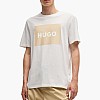 Ανδρικές Μπλούζες Dulive222 Άσπρο Βαμβάκι Hugo