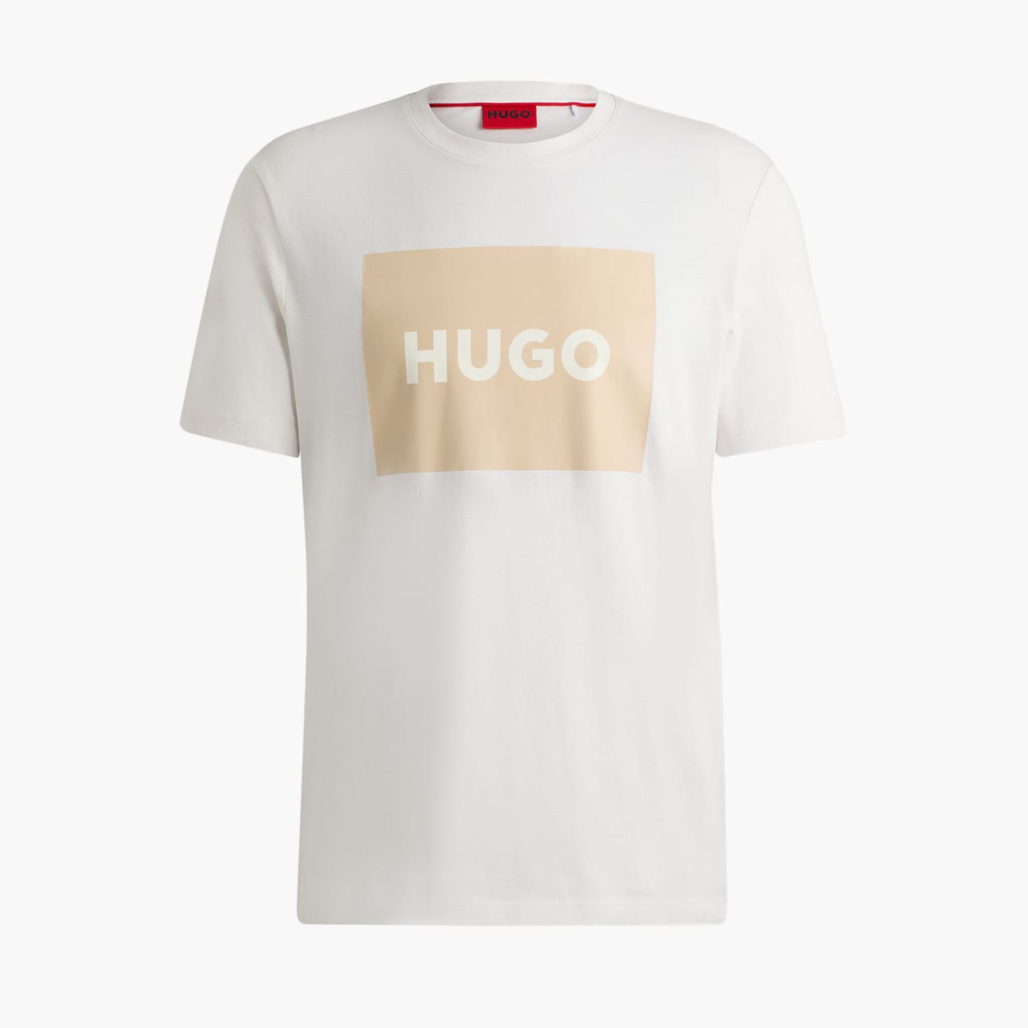 Ανδρικές Μπλούζες Dulive222 Άσπρο Βαμβάκι Hugo